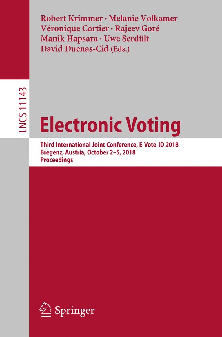 Electronic Voting 1