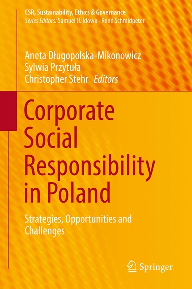 Aneta Długopolska-Mikonowicz, Sylwia Przytuła, Christopher Stehr - Corporate Social Responsibility in Poland, Inbunden