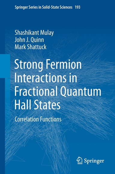 Shashikant Mulay, John J. Quinn, Mark Shattuck - Strong Fermion Interactions in Fractional Quantum Hall States, Inbunden