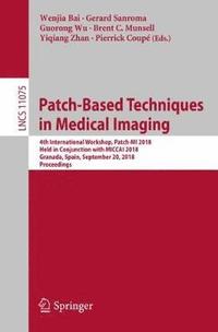 bokomslag Patch-Based Techniques in Medical Imaging