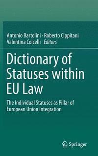 bokomslag Dictionary of Statuses within EU Law