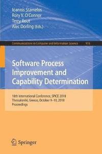 bokomslag Software Process Improvement and Capability Determination