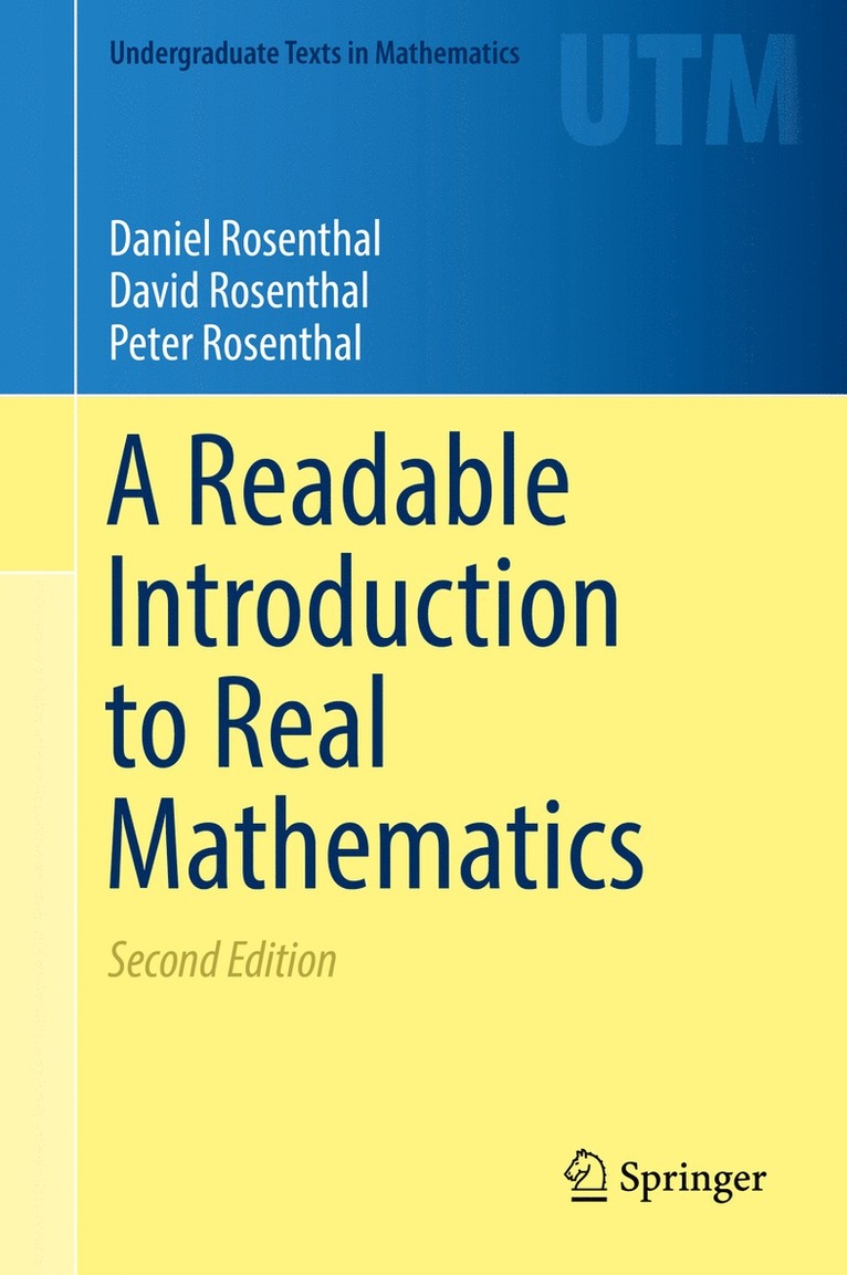 A Readable Introduction to Real Mathematics 1