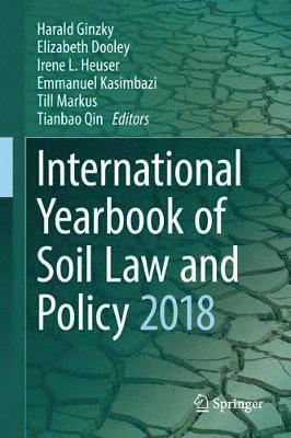 bokomslag International Yearbook of Soil Law and Policy 2018
