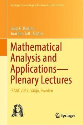 Luigi G. Rodino, Joachim Toft - Mathematical Analysis and Applications—Plenary Lectures, Inbunden