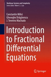 bokomslag Introduction to Fractional Differential Equations