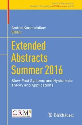 Extended Abstracts Summer 2016 1