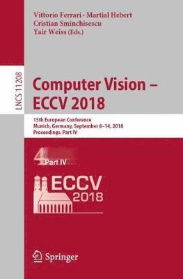 bokomslag Computer Vision - ECCV 2018