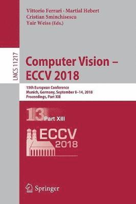 bokomslag Computer Vision  ECCV 2018