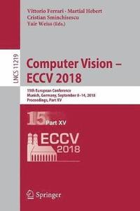 bokomslag Computer Vision - ECCV 2018