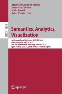 bokomslag Semantics, Analytics, Visualization