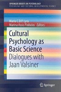 bokomslag Cultural Psychology as Basic Science