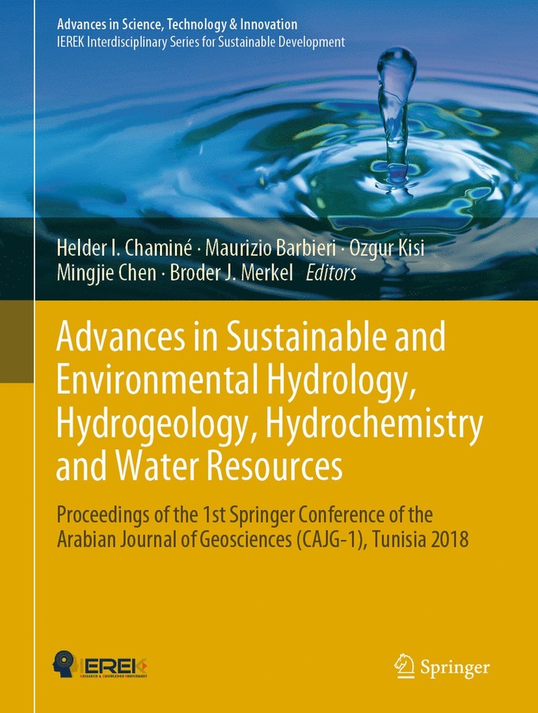 Helder I. Chaminé, Maurizio Barbieri, Ozgur Kisi, Mingjie Chen, Broder J. Merkel, Helder I. Chamine - Advances in Sustainable and Environmental Hydrology, Hydrogeology, Hydrochemistry and Water Resources, Inbunden