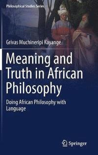 bokomslag Meaning and Truth in African Philosophy