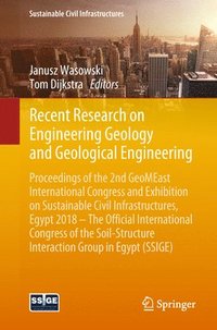 bokomslag Recent Research on Engineering Geology and Geological Engineering