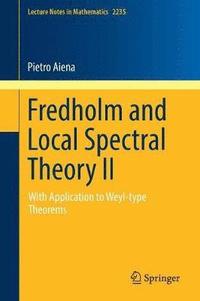 bokomslag Fredholm and Local Spectral Theory II