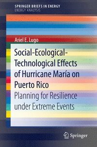 bokomslag Social-Ecological-Technological Effects of Hurricane Mara on Puerto Rico