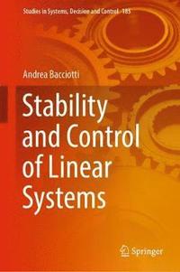 bokomslag Stability and Control of Linear Systems
