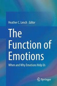 bokomslag The Function of Emotions