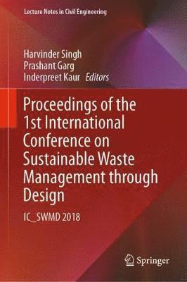 bokomslag Proceedings of the 1st International Conference on Sustainable Waste Management through Design