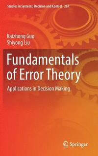 bokomslag Fundamentals of Error Theory