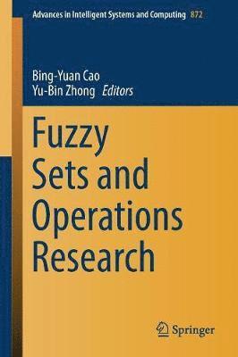 bokomslag Fuzzy Sets and Operations Research