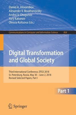 Digital Transformation and Global Society 1