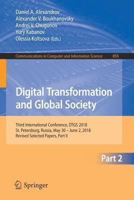 bokomslag Digital Transformation and Global Society