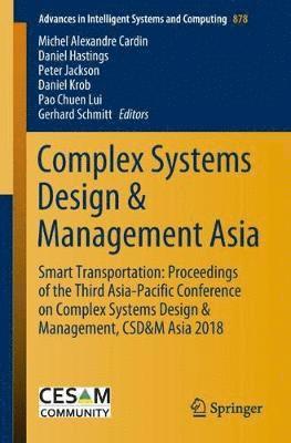 bokomslag Complex Systems Design & Management Asia