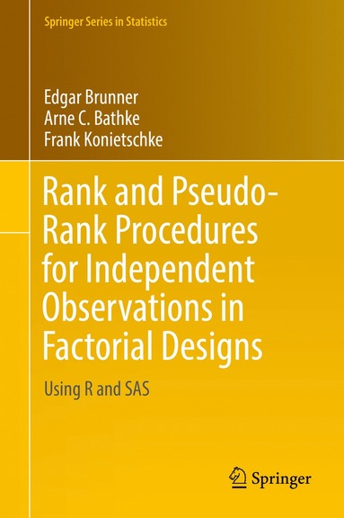 bokomslag Rank and Pseudo-Rank Procedures for Independent Observations in Factorial Designs