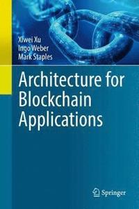 bokomslag Architecture for Blockchain Applications