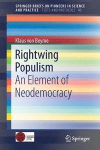 bokomslag Rightwing Populism
