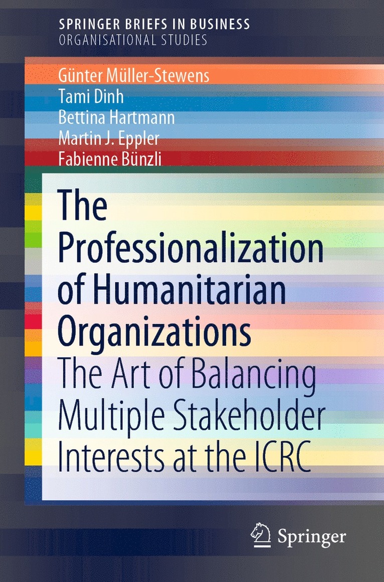 Professionalization of Humanitarian Organizations 1