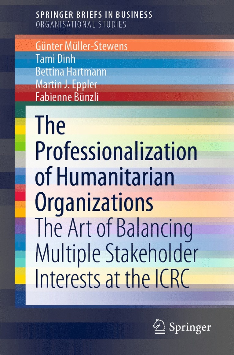 The Professionalization of Humanitarian Organizations 1