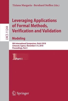 Leveraging Applications of Formal Methods, Verification and Validation. Modeling 1