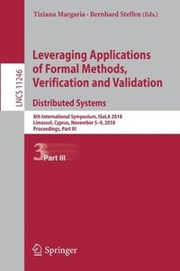 bokomslag Leveraging Applications of Formal Methods, Verification and Validation. Distributed Systems