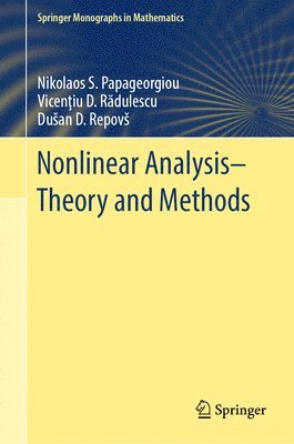 bokomslag Nonlinear Analysis - Theory and Methods