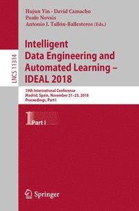 bokomslag Intelligent Data Engineering and Automated Learning - IDEAL 2018