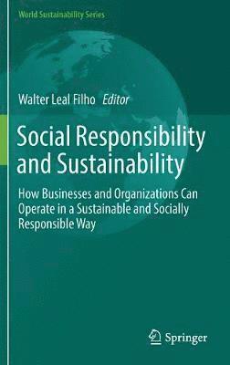 bokomslag Social Responsibility and Sustainability