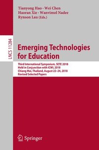 bokomslag Emerging Technologies for Education
