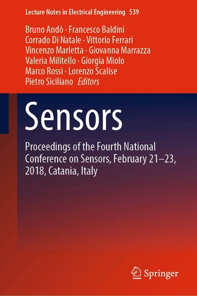 Bruno Andò, Francesco Baldini, Corrado Di Natale, Vittorio Ferrari, Vincenzo Marletta, Giovanna Marrazza, Valeria Militello, Giorgia Miolo, Marco Rossi, Lorenzo Scalise, Pietro Siciliano - Sensors, Inbunden