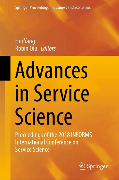 Hui Yang, Robin Qiu - Advances in Service Science, Inbunden