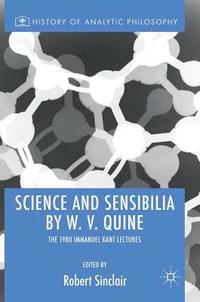 bokomslag Science and Sensibilia by W. V. Quine