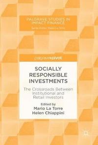 bokomslag Socially Responsible Investments