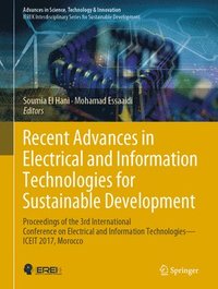 bokomslag Recent Advances in Electrical and Information Technologies for Sustainable Development