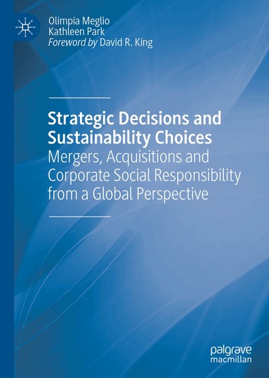 Olimpia Meglio, Kathleen Park - Strategic Decisions and Sustainability Choices, Inbunden