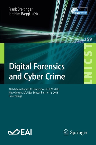 Frank Breitinger, Ibrahim Baggili - Digital Forensics and Cyber Crime, Häftad