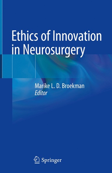 bokomslag Ethics of Innovation in Neurosurgery