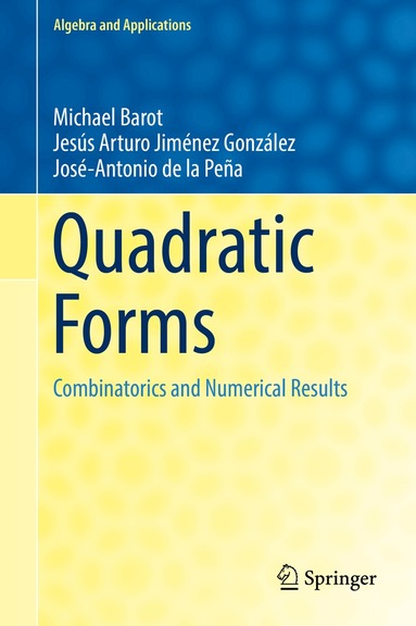 Michael Barot, Jesús Arturo Jiménez González, José-Antonio de la Peña - Quadratic Forms, Inbunden