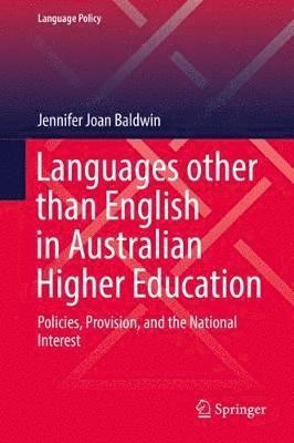 bokomslag Languages other than English in Australian Higher Education